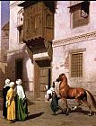 Horse Merchant in Cairo by Jean-Leon Gerome